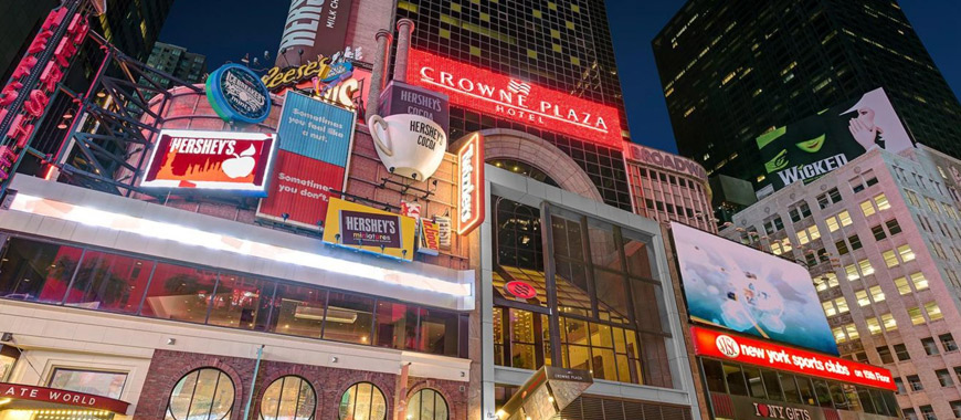 Crowne Plaza Hotel, Times Square