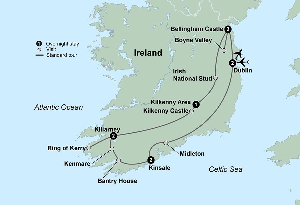 Countryside of the Emerald Isle